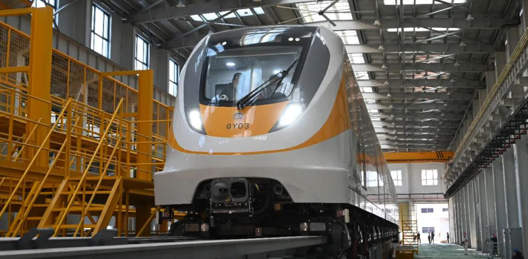 清遠(yuǎn)磁浮首列車(chē)啟動(dòng)上線(xiàn)調(diào)試工作